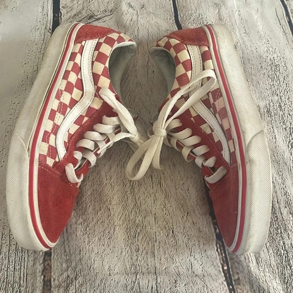 Vans sneakers red and white 7 - Picture 6 of 7